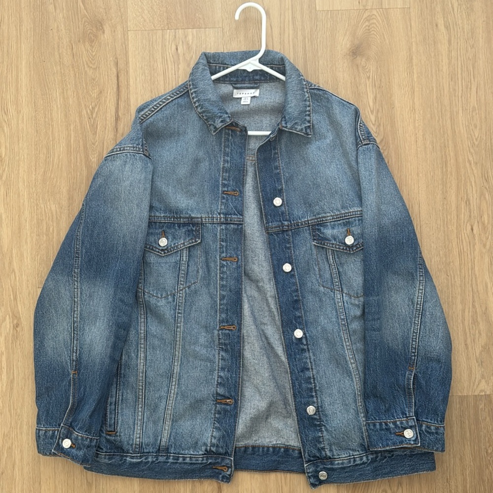 Women’s Oversized Blue Denim Jacket